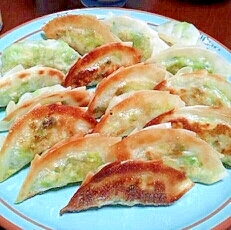 白菜とキャベツだけ♪野菜餃子!