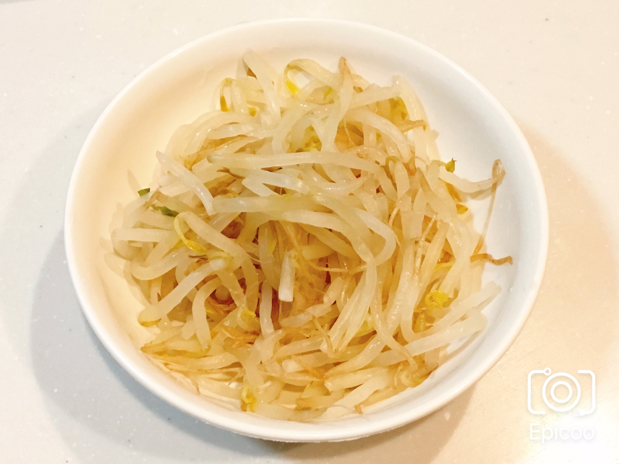 レンジで簡単！茹でもやし