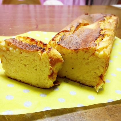 本当にチーズケーキを食べてるみたいで、とっても美味しいかったです。これは、私の定番にします(⌒▽⌒)