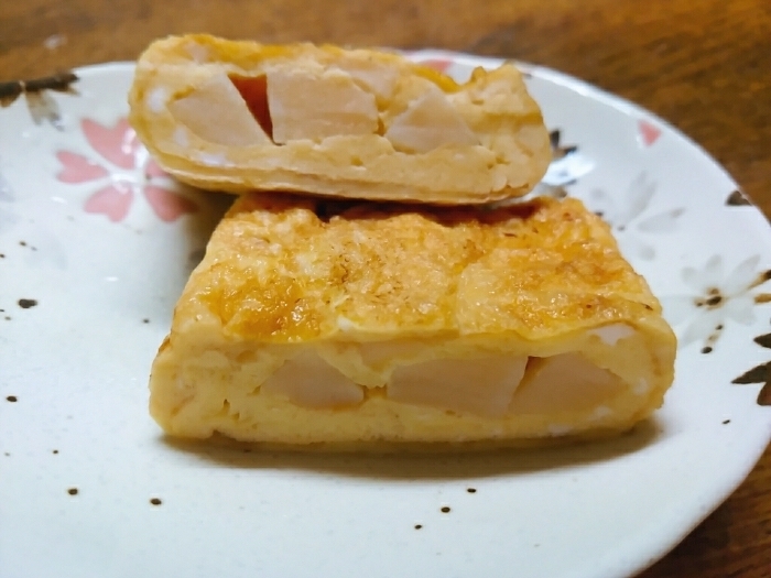 卵1個 ホタテ貝柱の卵焼き レシピ 作り方 By のん786 楽天レシピ 卵1個 ホタテ貝柱の卵焼き レシピ 作り方 By のん786 楽天レシピ