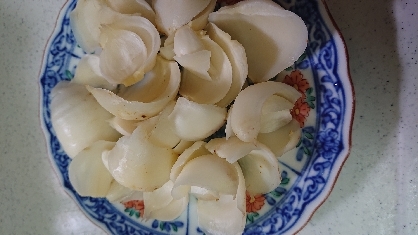 ゆり根の下処理