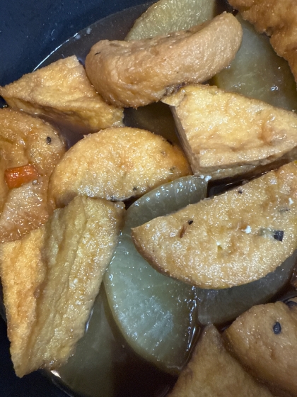 厚揚げと大根の煮物