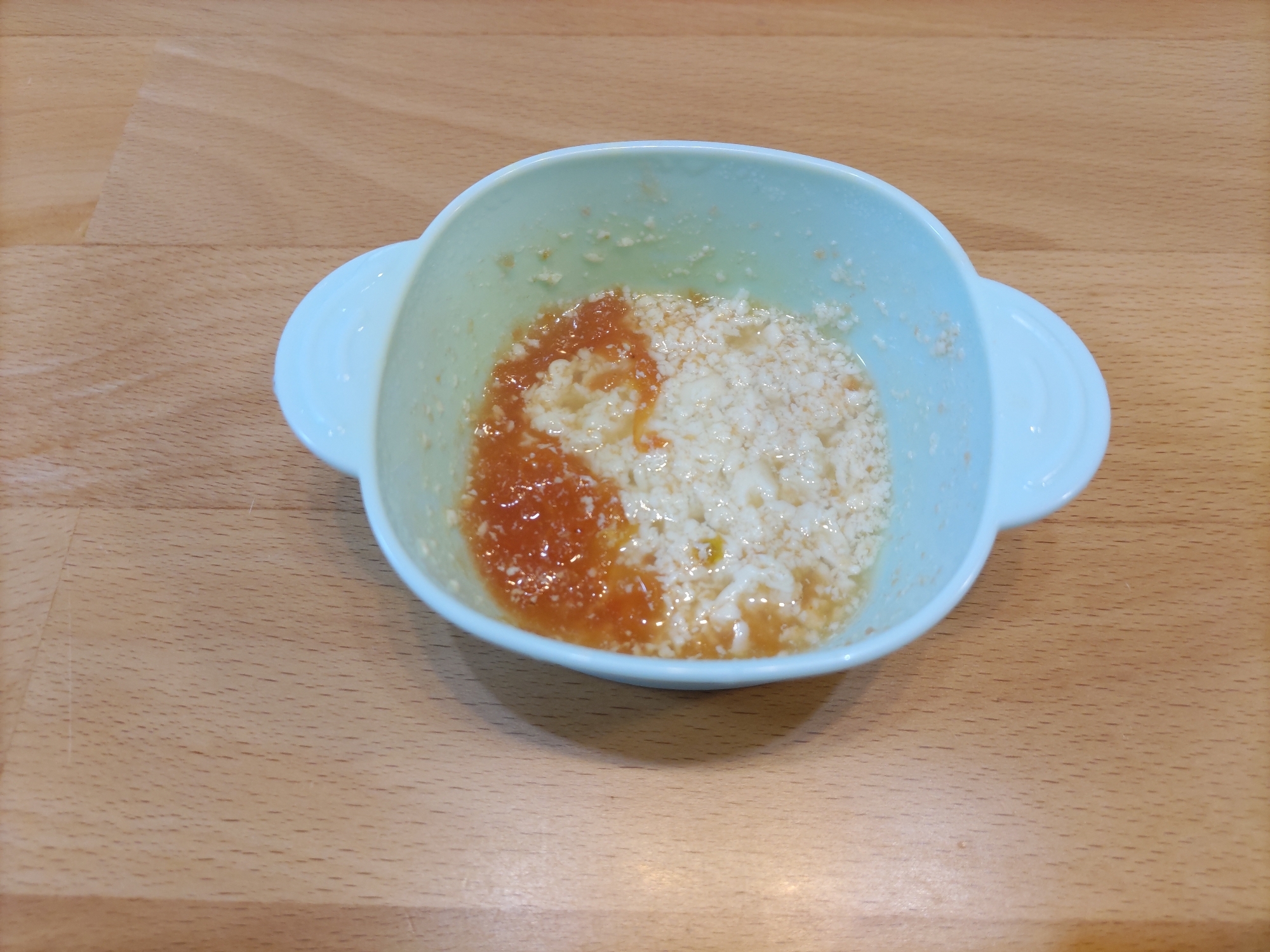 離乳食初期☆トマトの白和え