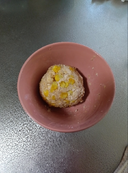 オートミールdeとうもろこしのおにぎり☆