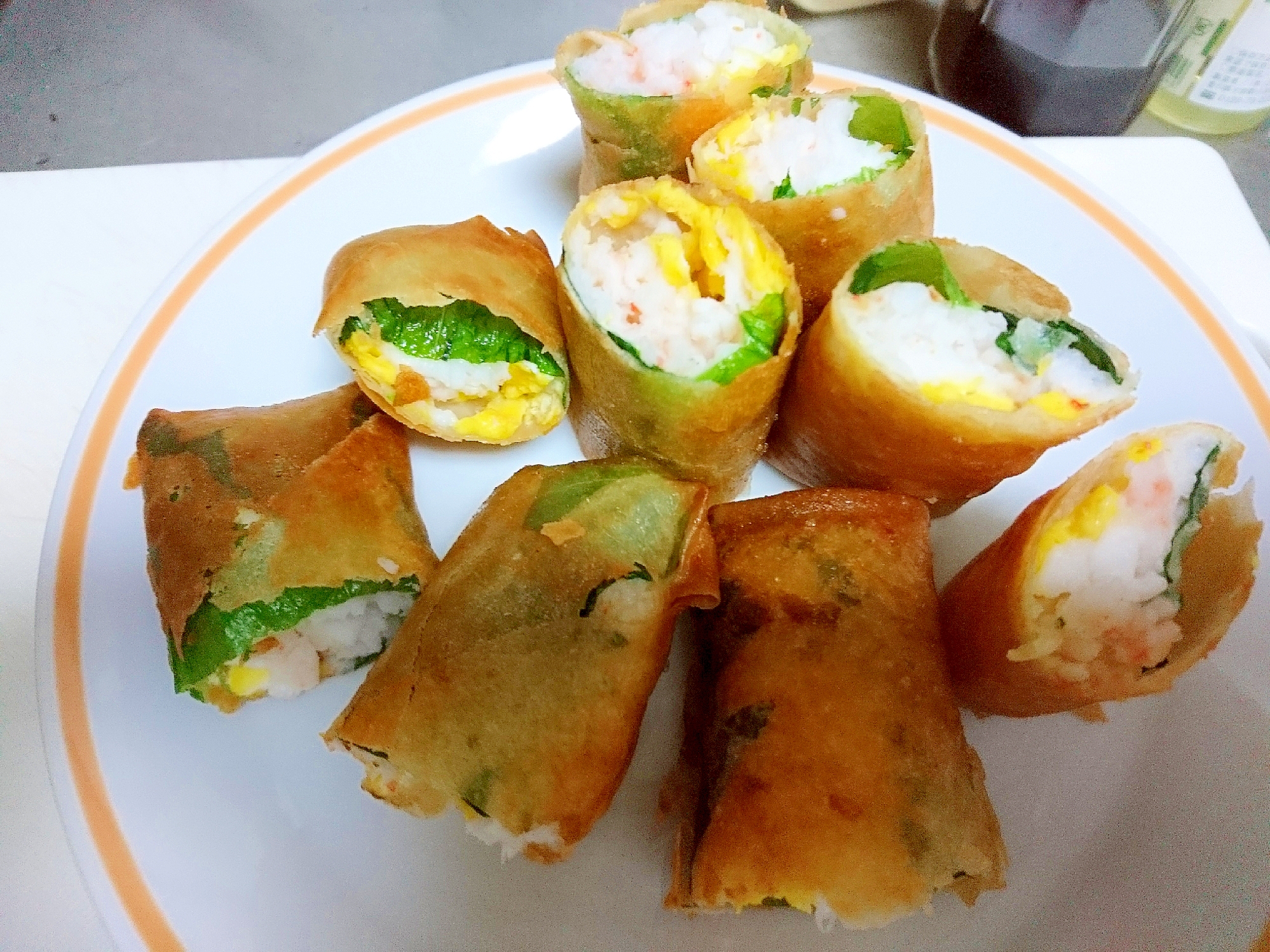 ふわふわ海老春巻き レシピ 作り方 By Hirohyt102 楽天レシピ