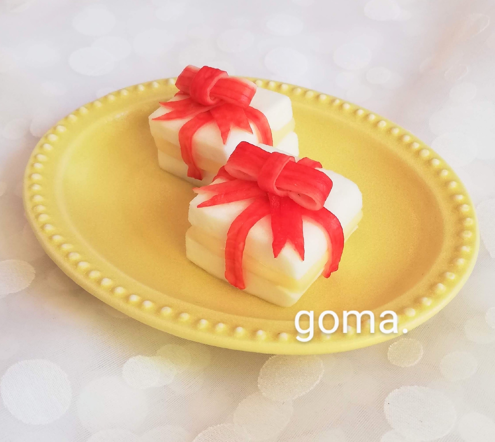 お弁当に プレゼントボックス レシピ 作り方 By Goma 楽天レシピ