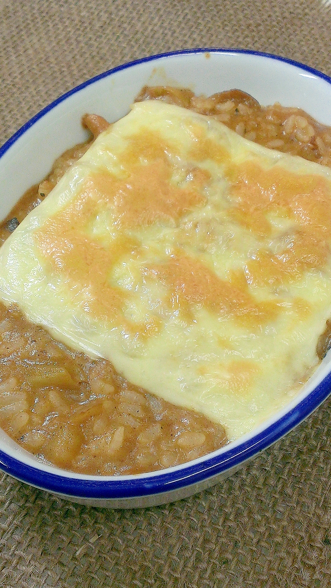 簡単!カレー鍋の残りでカレードリア♪