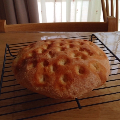 Facebookを見て、早速焼きました。
明日、サンドイッチにしよ～！
食べるのが待ち遠しい！