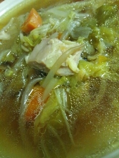 圧力鍋で時短！たっぷり野菜と鶏肉のスープ煮