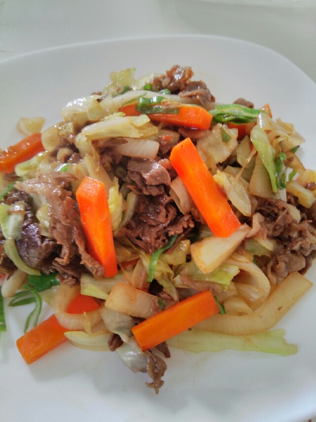 牛肉と野菜のウェイパー炒め レシピ 作り方 By Toki 楽天レシピ