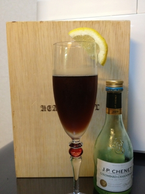 白ワイン＋コーラ＋レモン