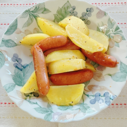 冷凍のポテトで作る簡単ジャーマンポテト