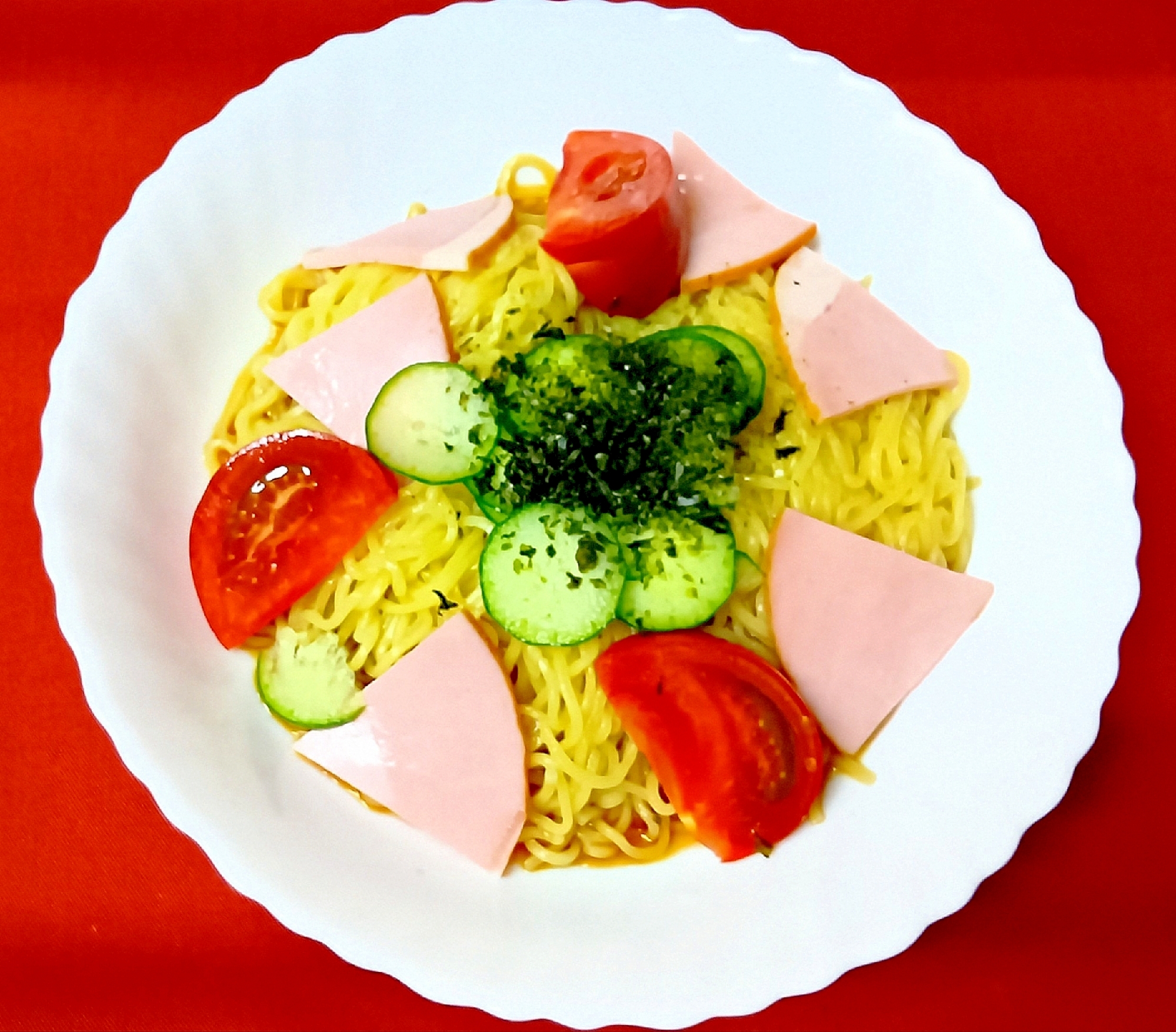 あおさの冷やし中華
