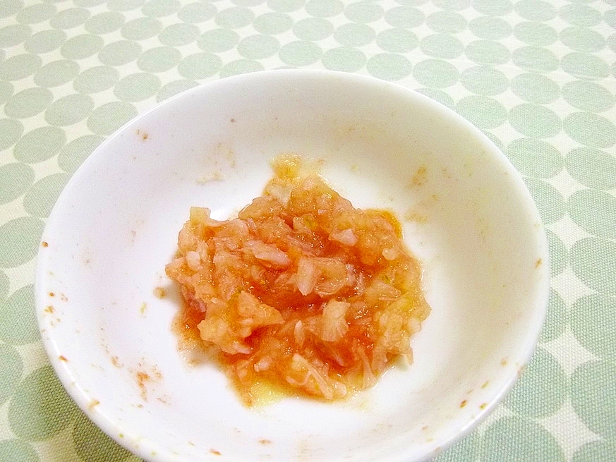 離乳食中期 鱈とトマトのポテトマッシュ レシピ 作り方 By へんてこぽこりんママ 楽天レシピ