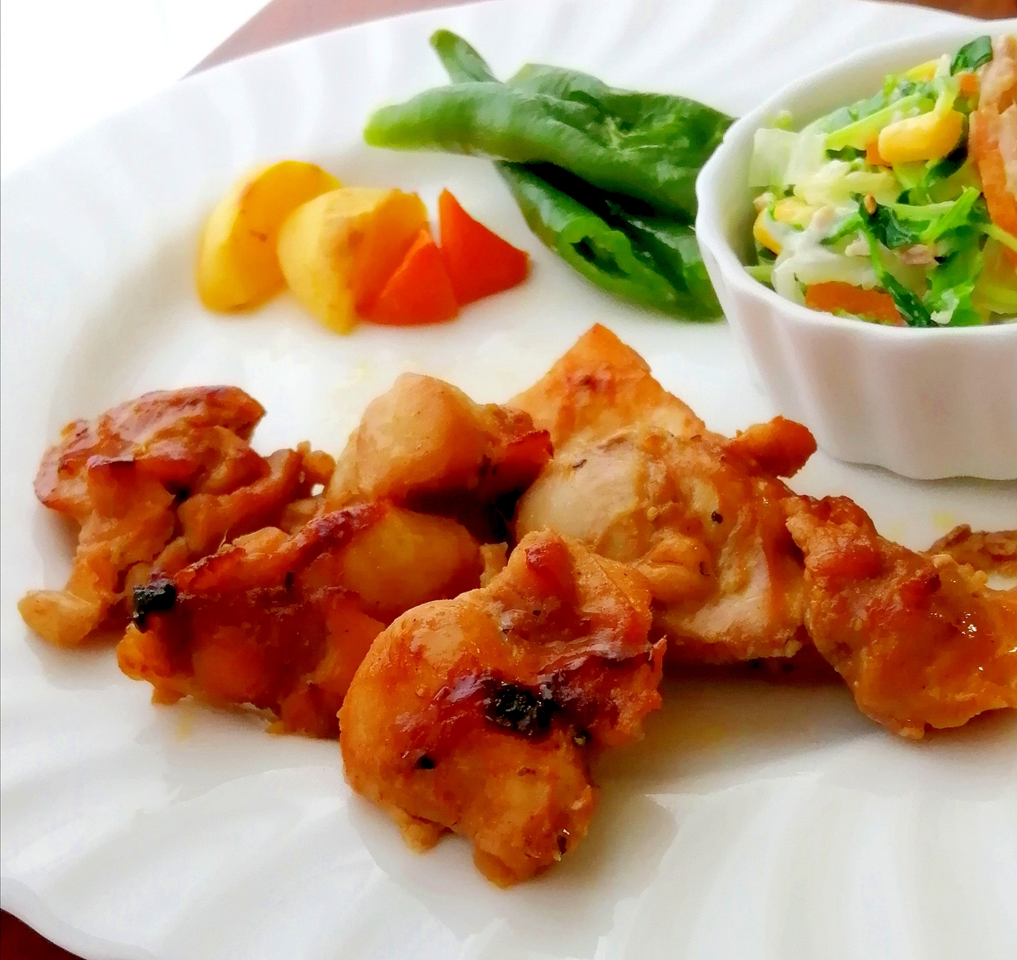 漬け込んで焼くだけ♡鶏肉のバーベキューグリル