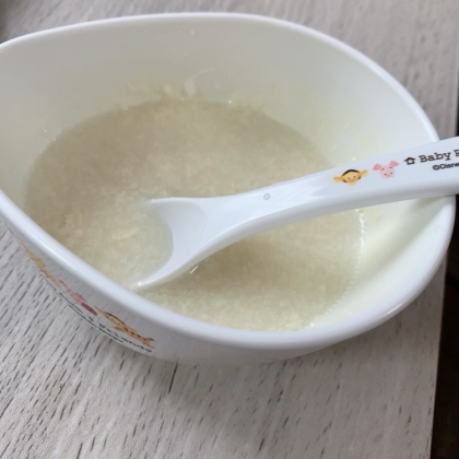【離乳食初期】豆腐粥