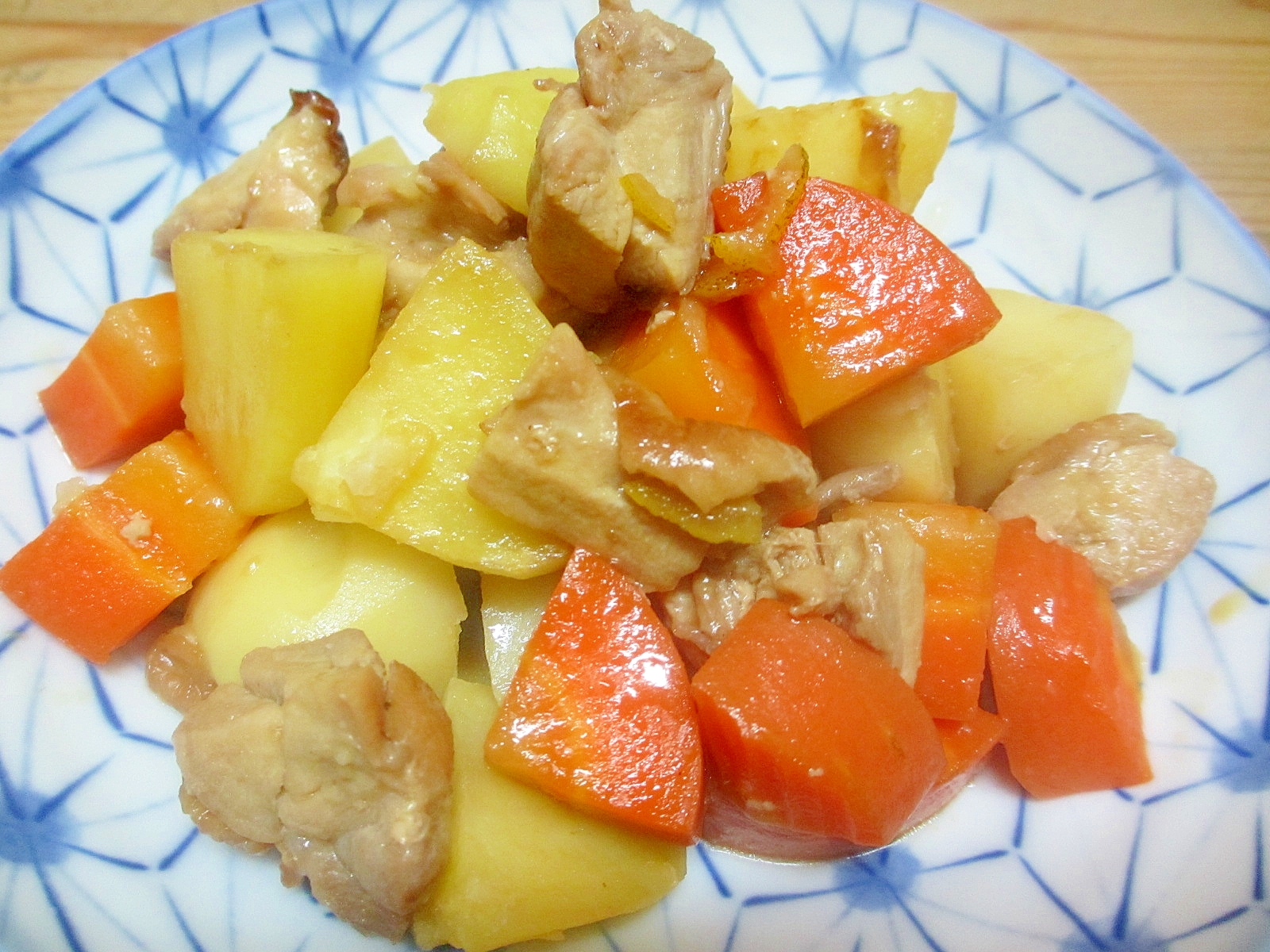 鶏もも ジャガイモ にんじんの煮物 レシピ 作り方 By Mococo05 楽天レシピ