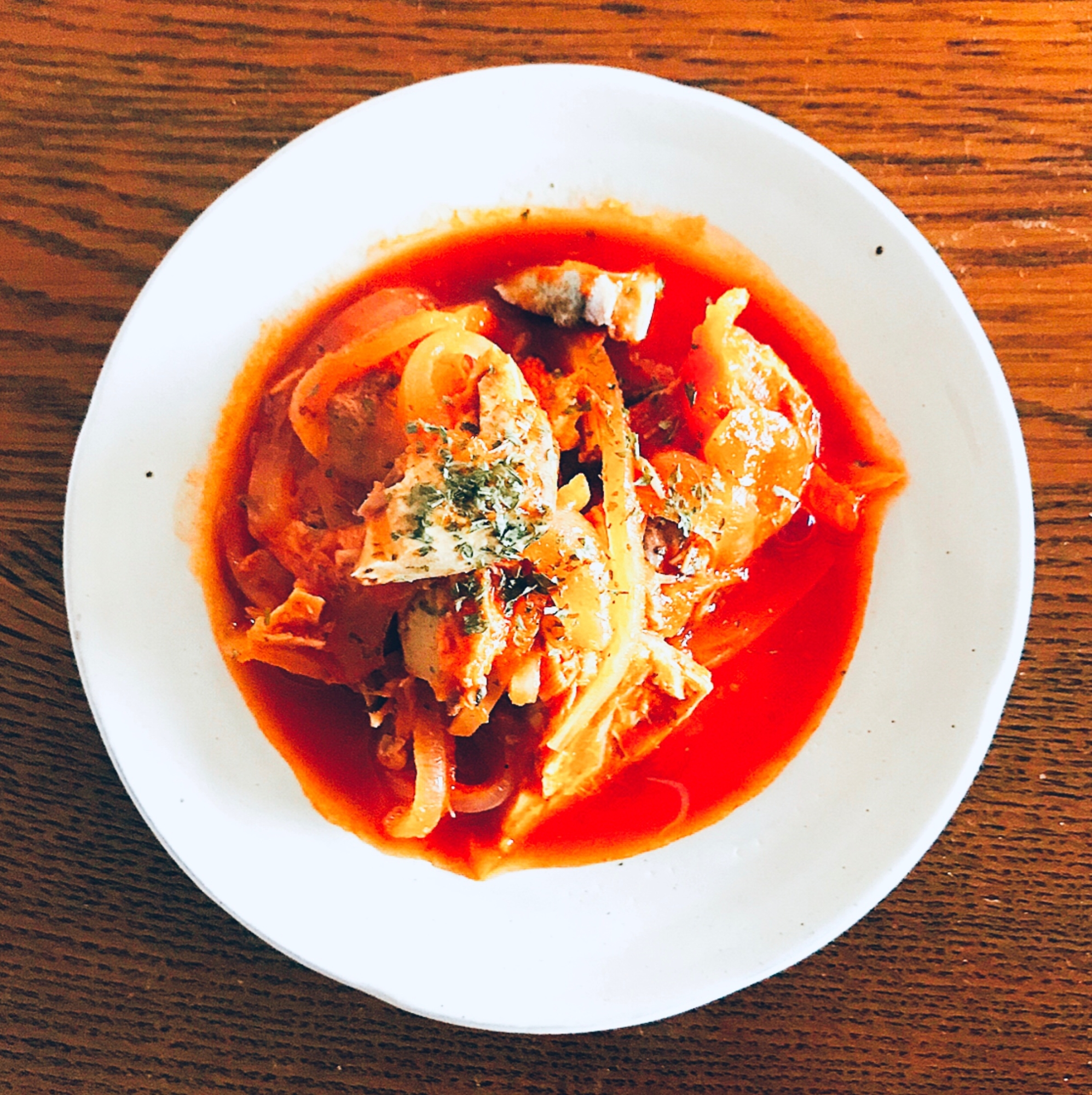 サバ缶とトマト缶で出来る！簡単イタリアンおつまみ