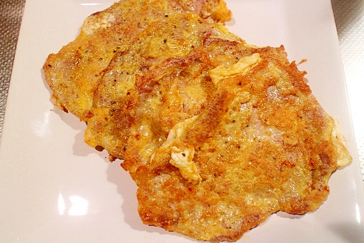 卵を無駄にしない!2度づけで美味しいピカタ