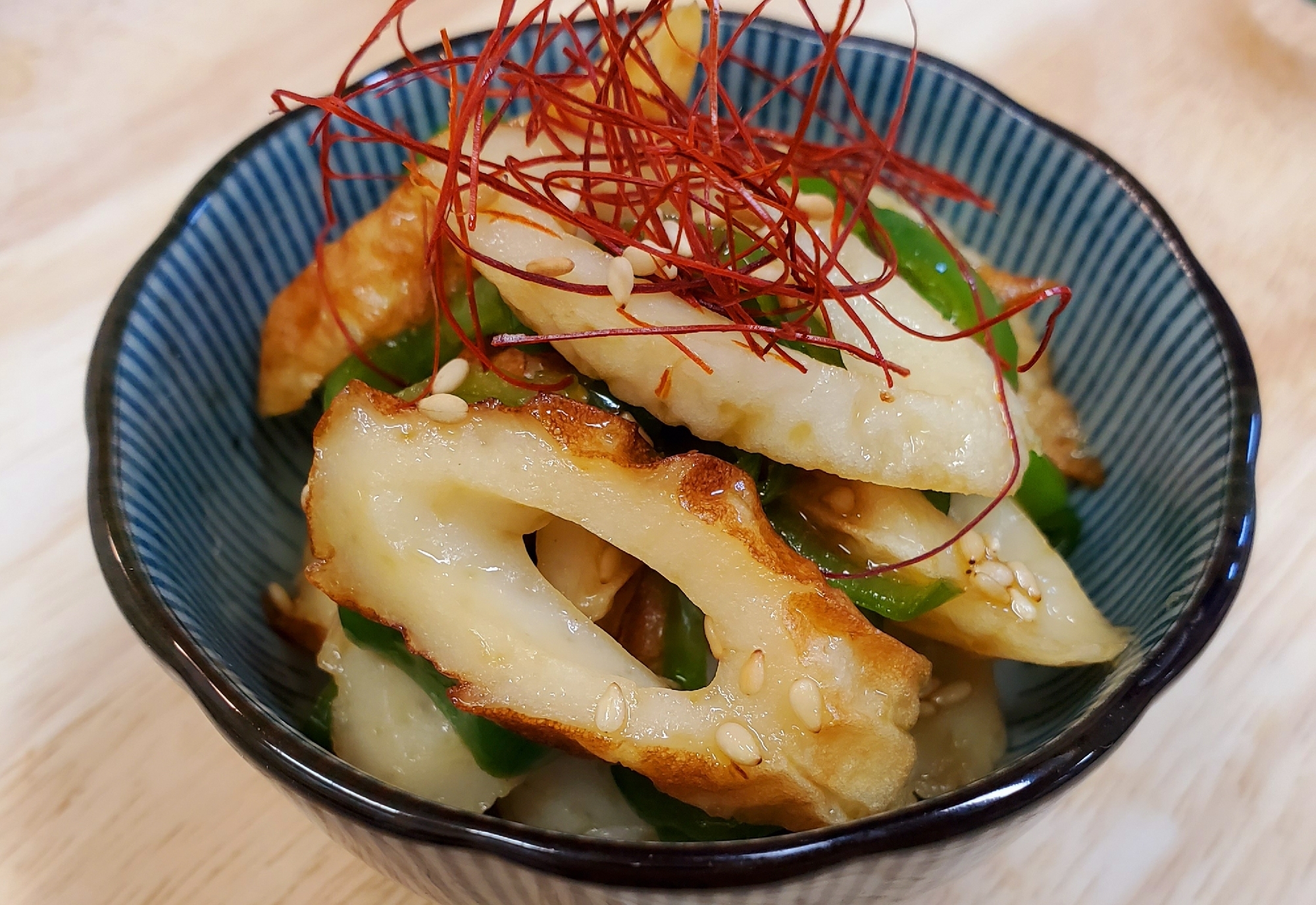 簡単!ちくわとピーマンのきんぴら