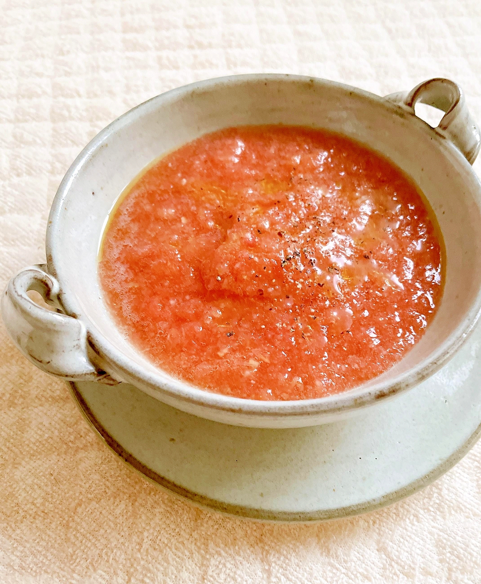 冷たい☆トマトスープ