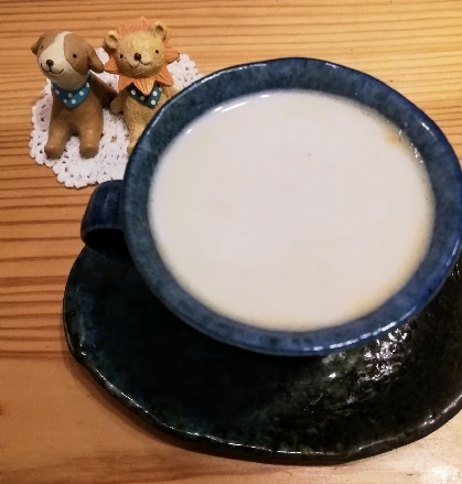 甘いミルクフォームのせホットコーヒー☆