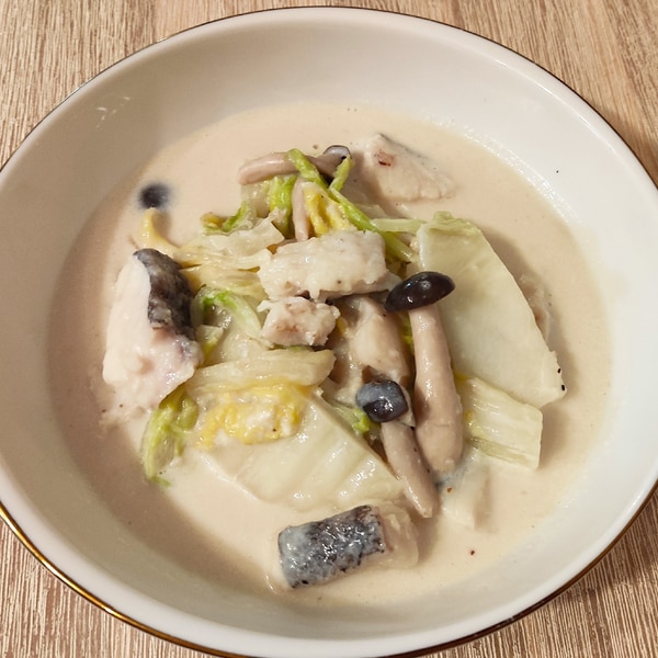 たまには洋風で 鱈と白菜のクリーム煮 レシピ 作り方 By Makicchi 楽天レシピ たまには洋風で 鱈と白菜のクリーム煮 レシピ 作り方 By Makicchi 楽天レシピ