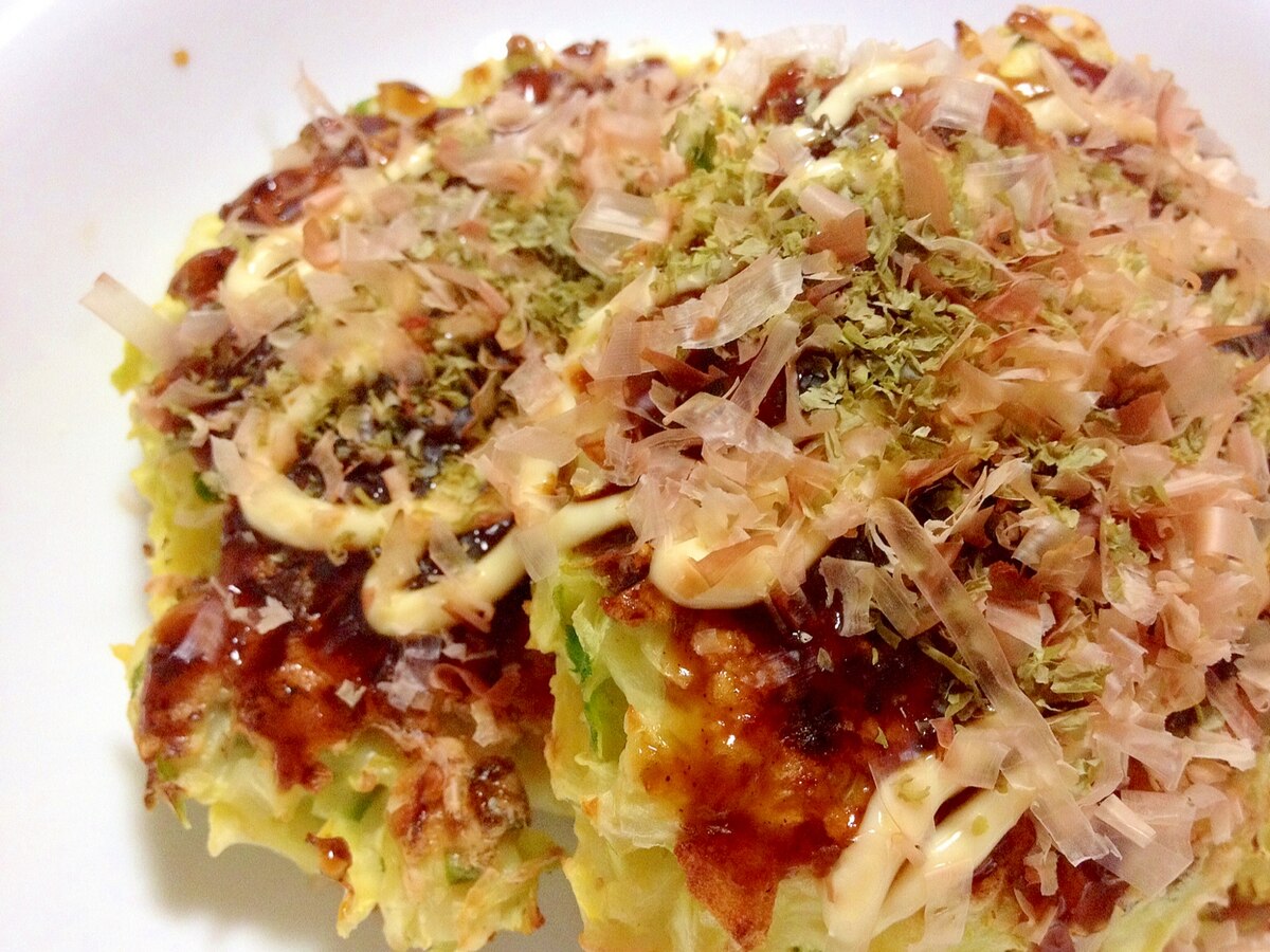 お好み焼き風の キャベツ焼き ヘルシーダイエット レシピ 作り方 By Balletmom 楽天レシピ お好み焼き風の キャベツ焼き ヘルシーダイエット レシピ 作り方 By Balletmom 楽天レシピ