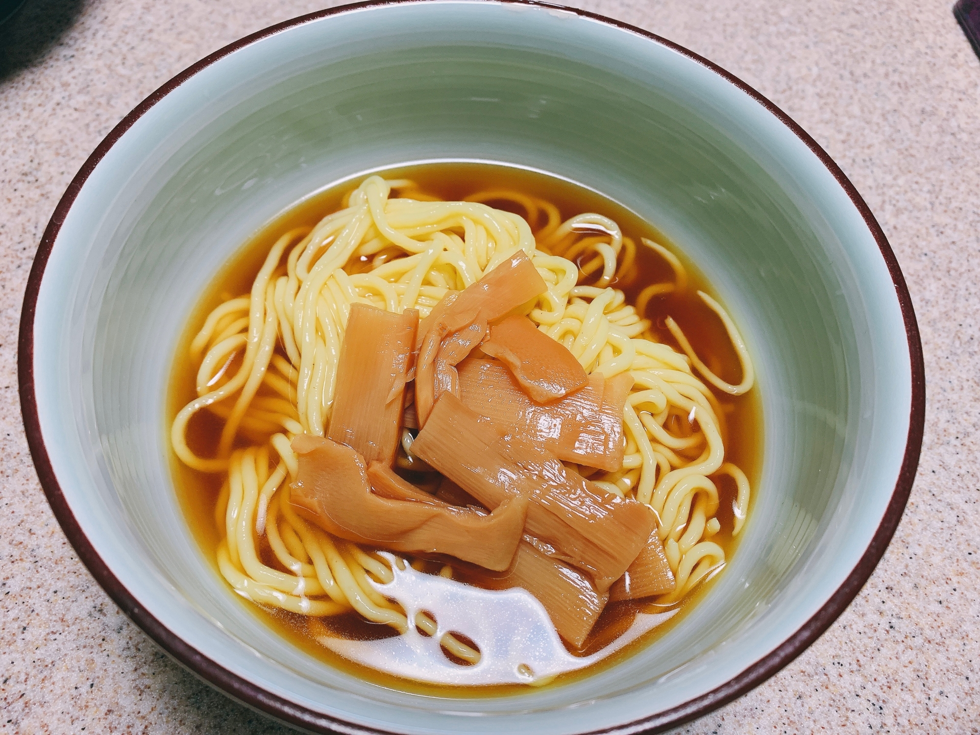 見た目はラーメン✨麺はこんにゃくだよ〜ん⍢﻿❤️