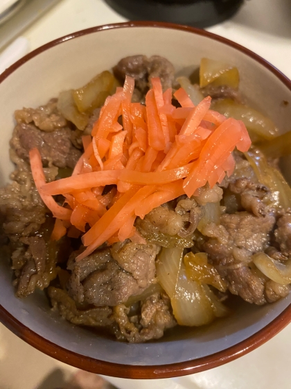 旨い！つゆだく　牛丼