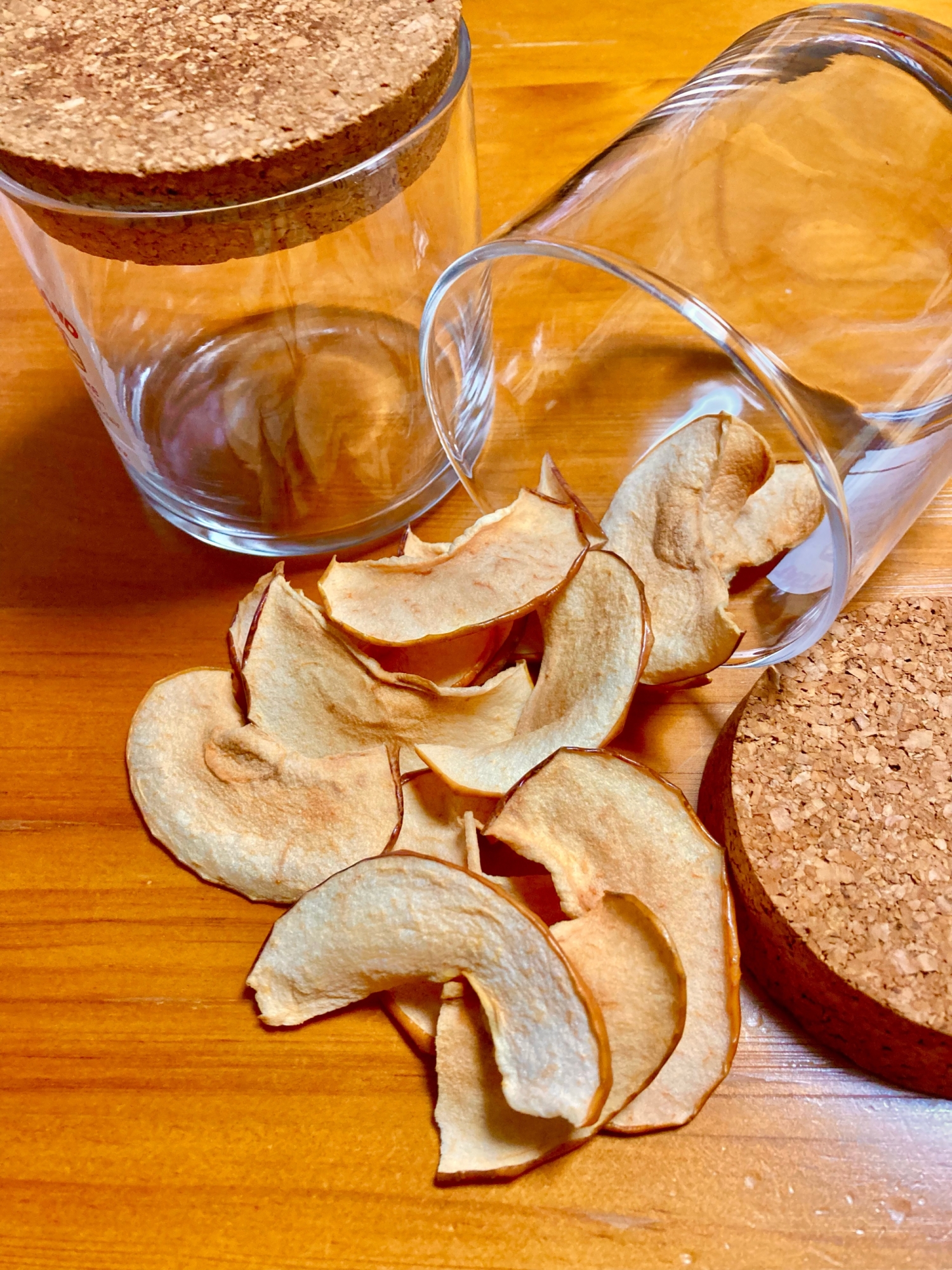 オーブンで作るドライフルーツ りんご