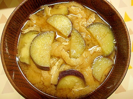 なすと油揚げの味噌汁 レシピ 作り方 By luna 楽天レシピ なすと油揚げの味噌汁 レシピ 作り方 By luna 楽天レシピ