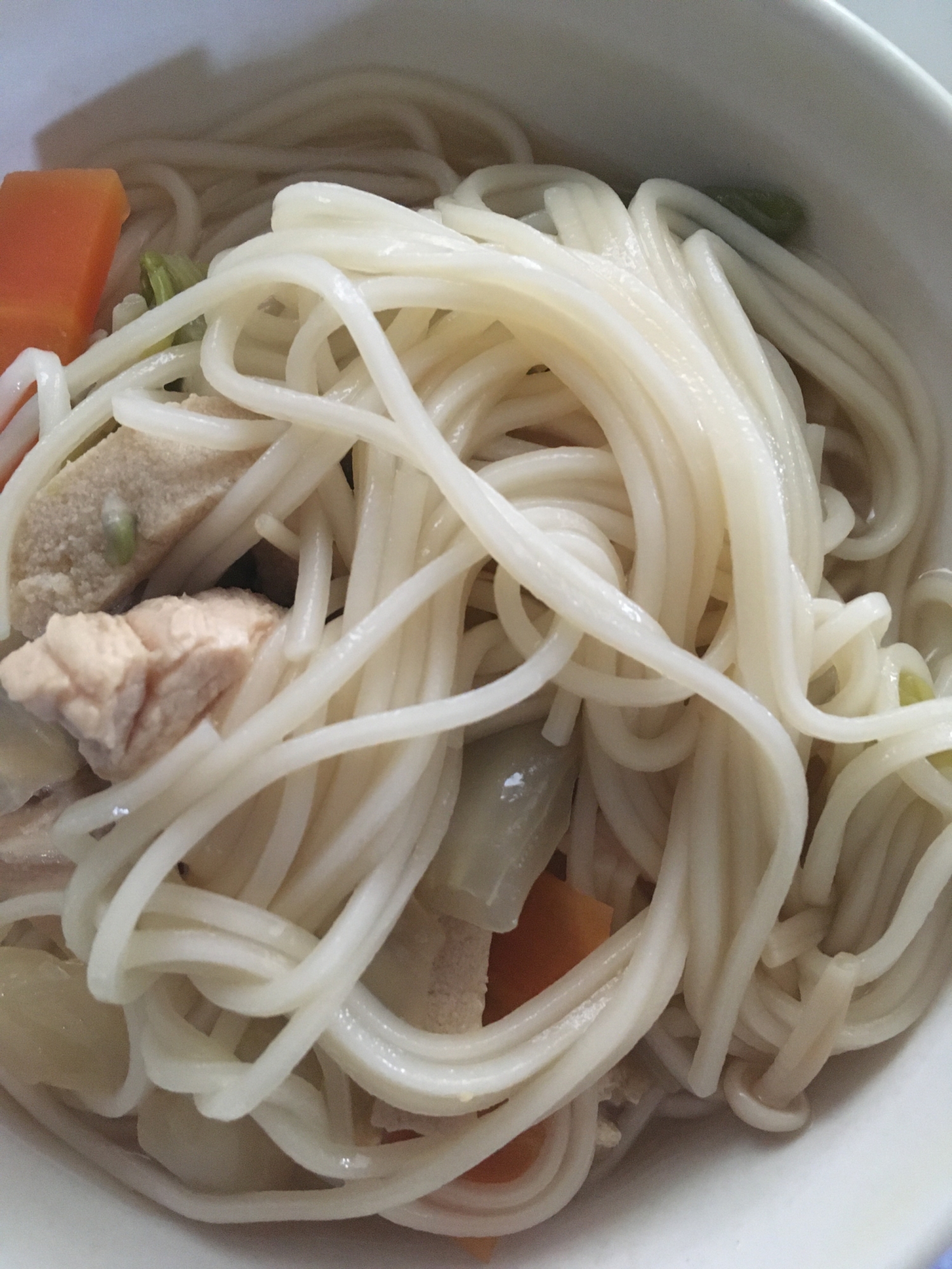 鶏塩にゅうめん