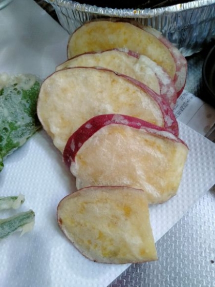 さつまいもの天ぷら