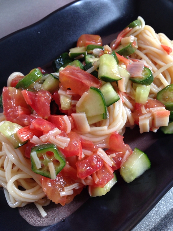 「ソッコー&簡単 夏野菜のそうめん」