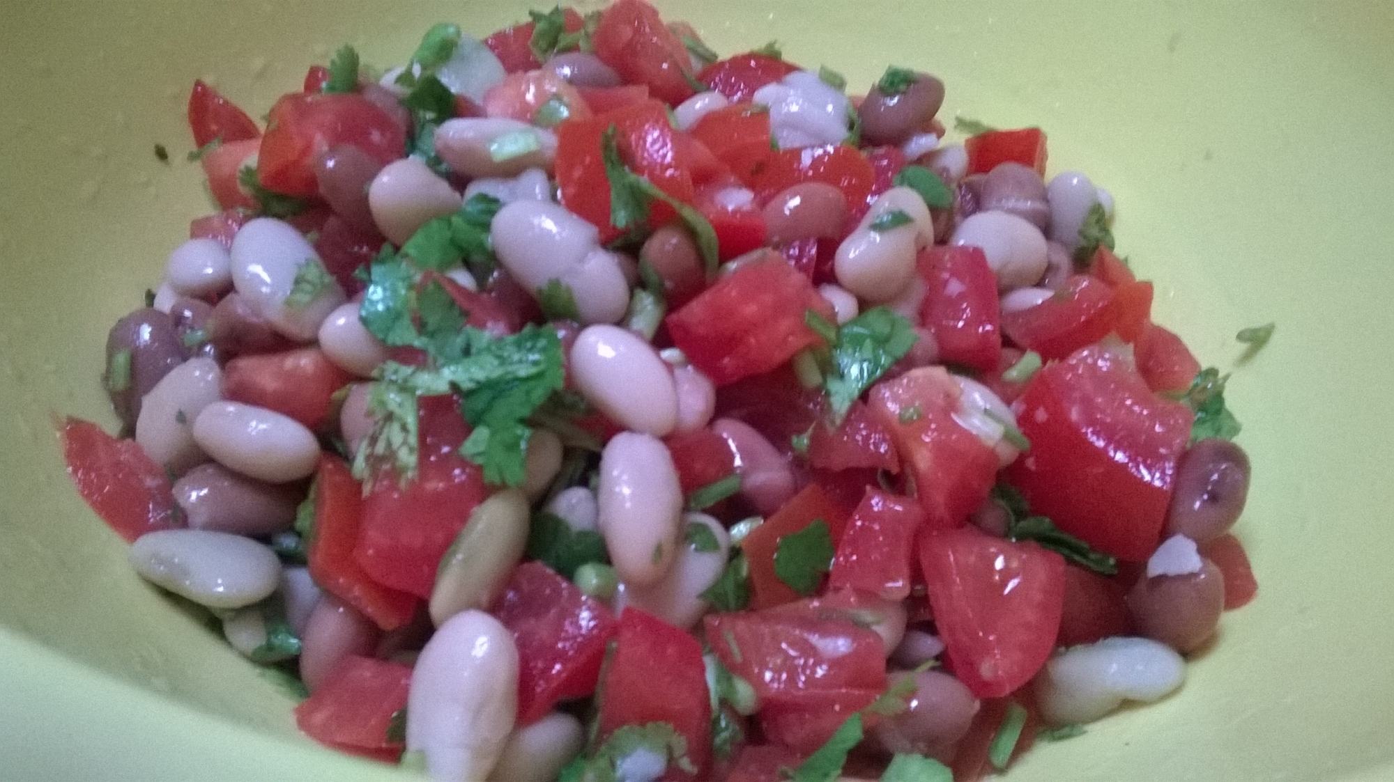 メキシカンから教わった超簡単ビーンズサラダ レシピ 作り方 By リョウ 楽天レシピ