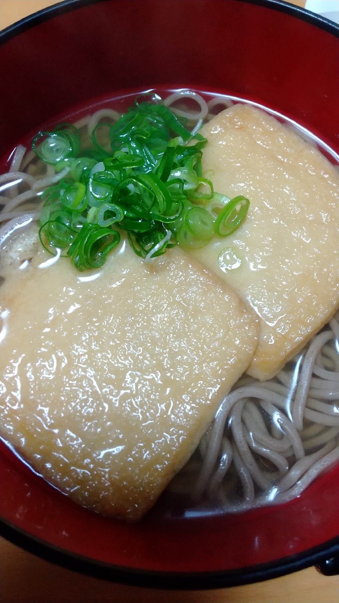 油揚げ蕎麦