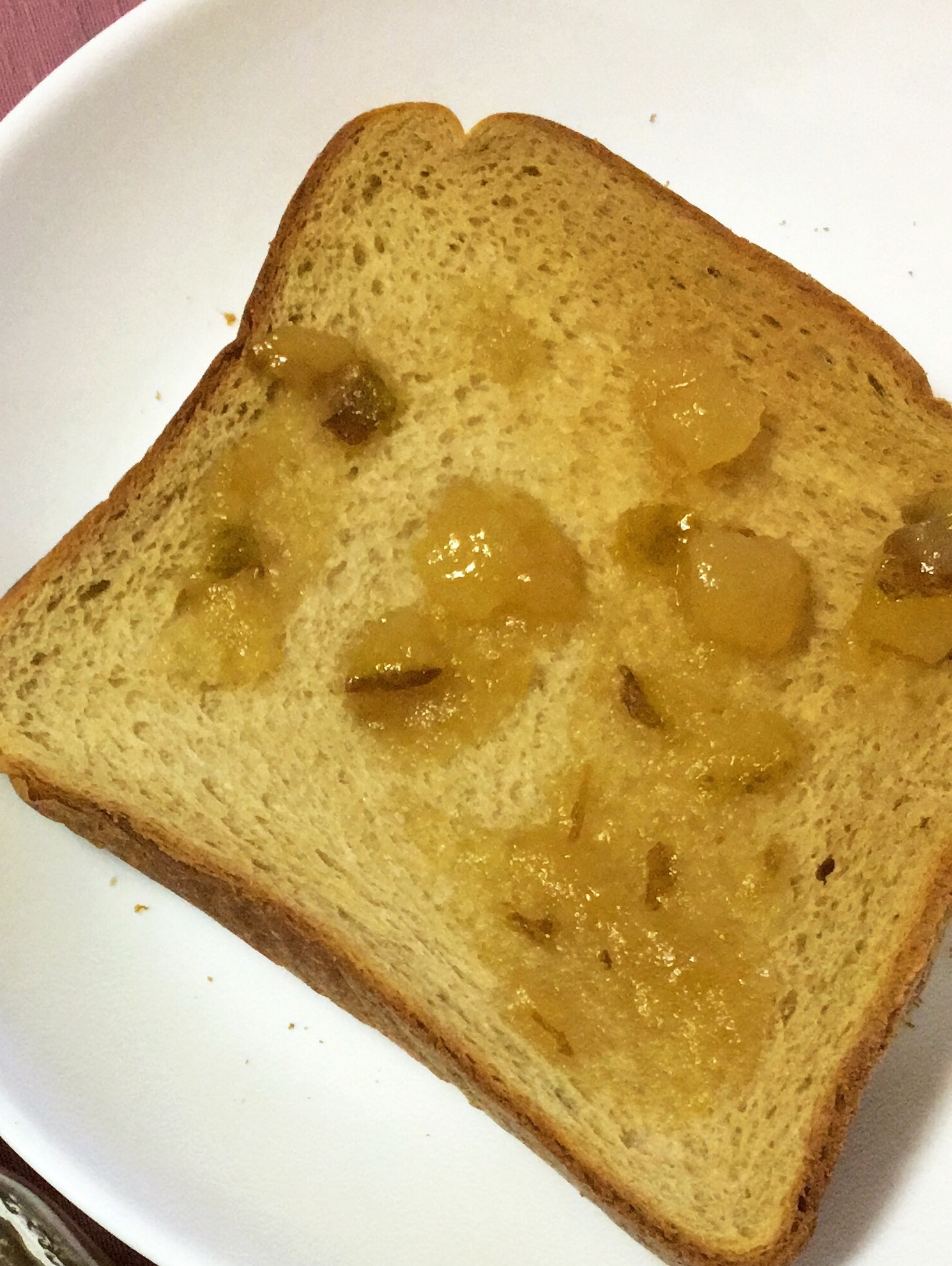 のっけパン☆洋梨トースト