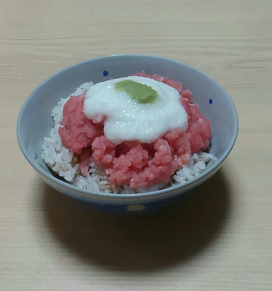 簡単★まぐろとろろ丼