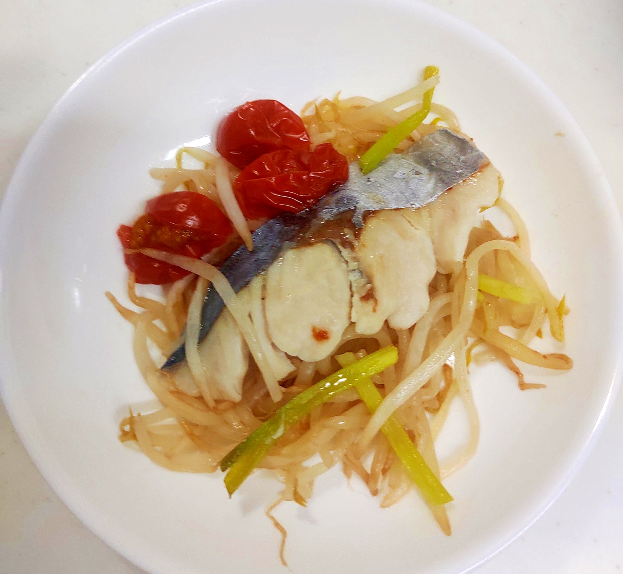 魚と野菜のレンジ蒸し