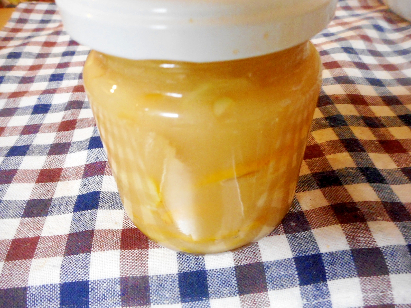 瓶に入ったゆず入り生姜はちみつ