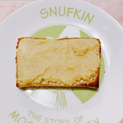 おやつに♡おさつクリームチーズトースト