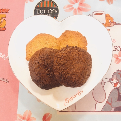 春を感じる♡桜でんぶクッキー