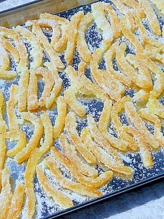 苦みが少なくきれいな色のオレンジピール レシピ 作り方 By マダムryo 楽天レシピ 苦みが少なくきれいな色のオレンジピール レシピ 作り方 By マダムryo 楽天レシピ