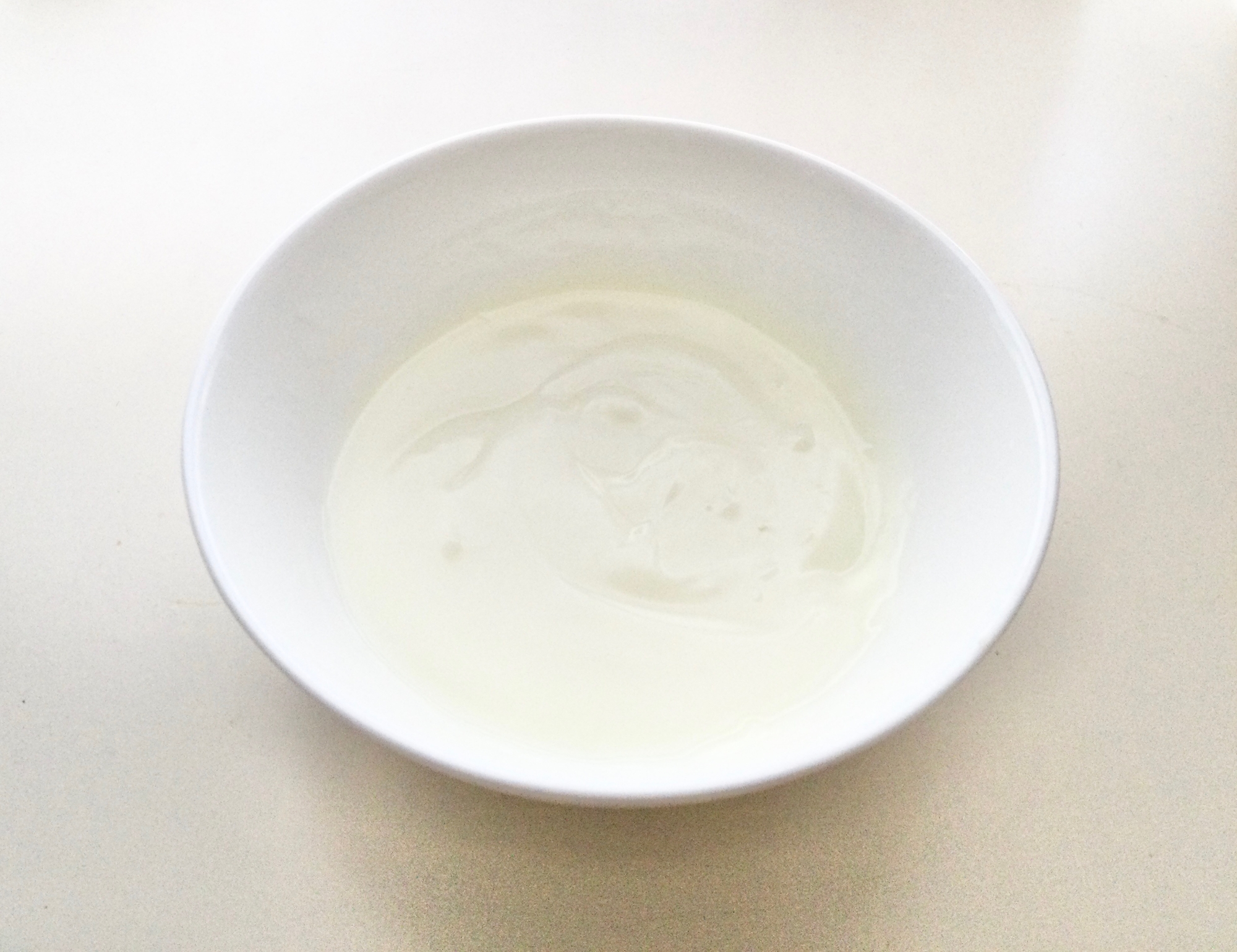 片栗粉で作るハニーミルクプリン　　　　レンジで！