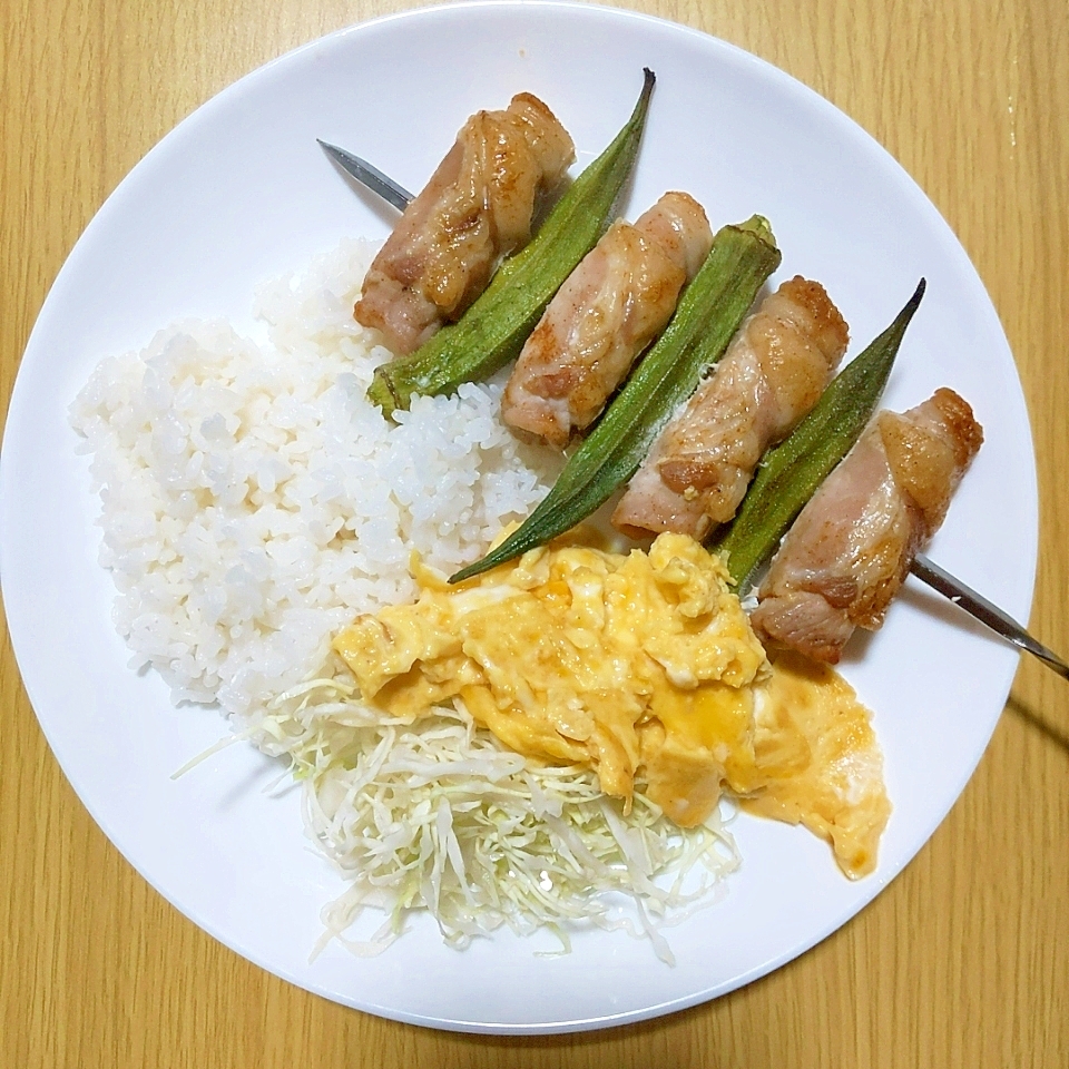 ナイジェリア戦 応援 スヤ風串焼き