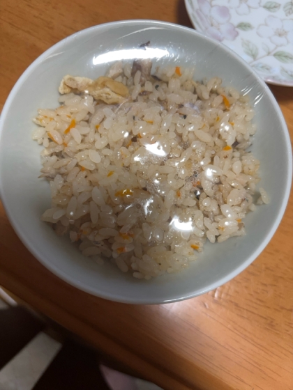 さんま缶炊き込みご飯