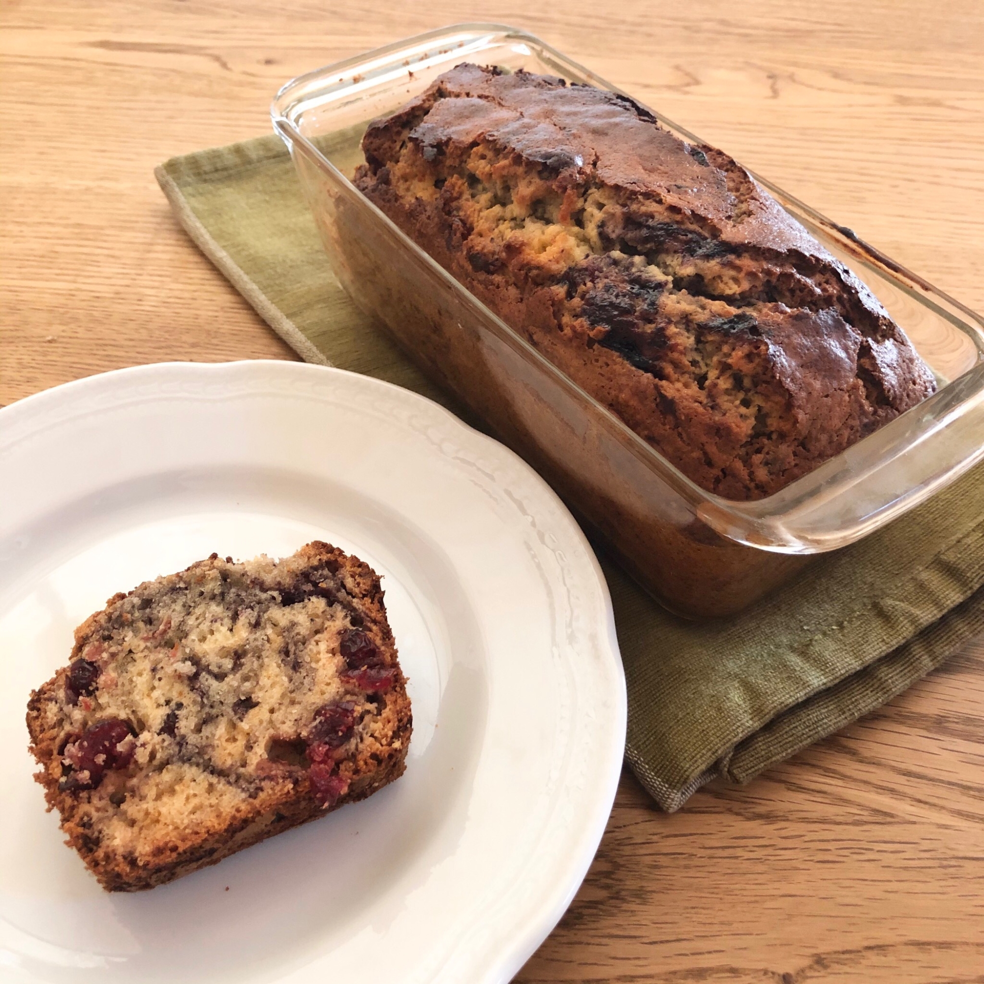 ブルーベリージャムとクランベリーのケーキ レシピ 作り方 By はらださの 楽天レシピ