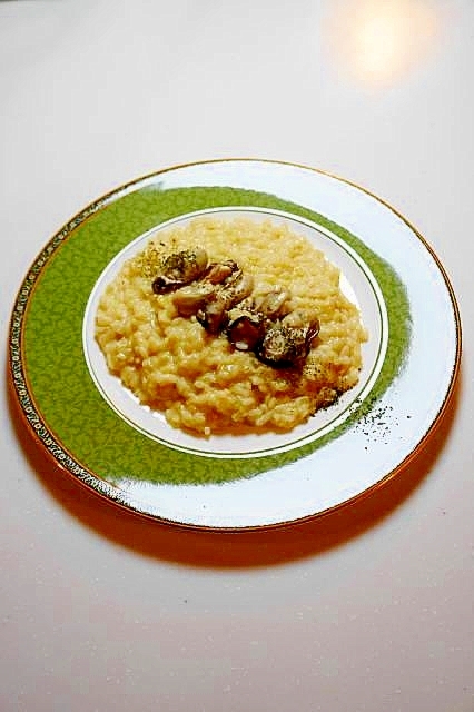 美味い～美味すぎる！牡蠣のチーズクリームリゾット