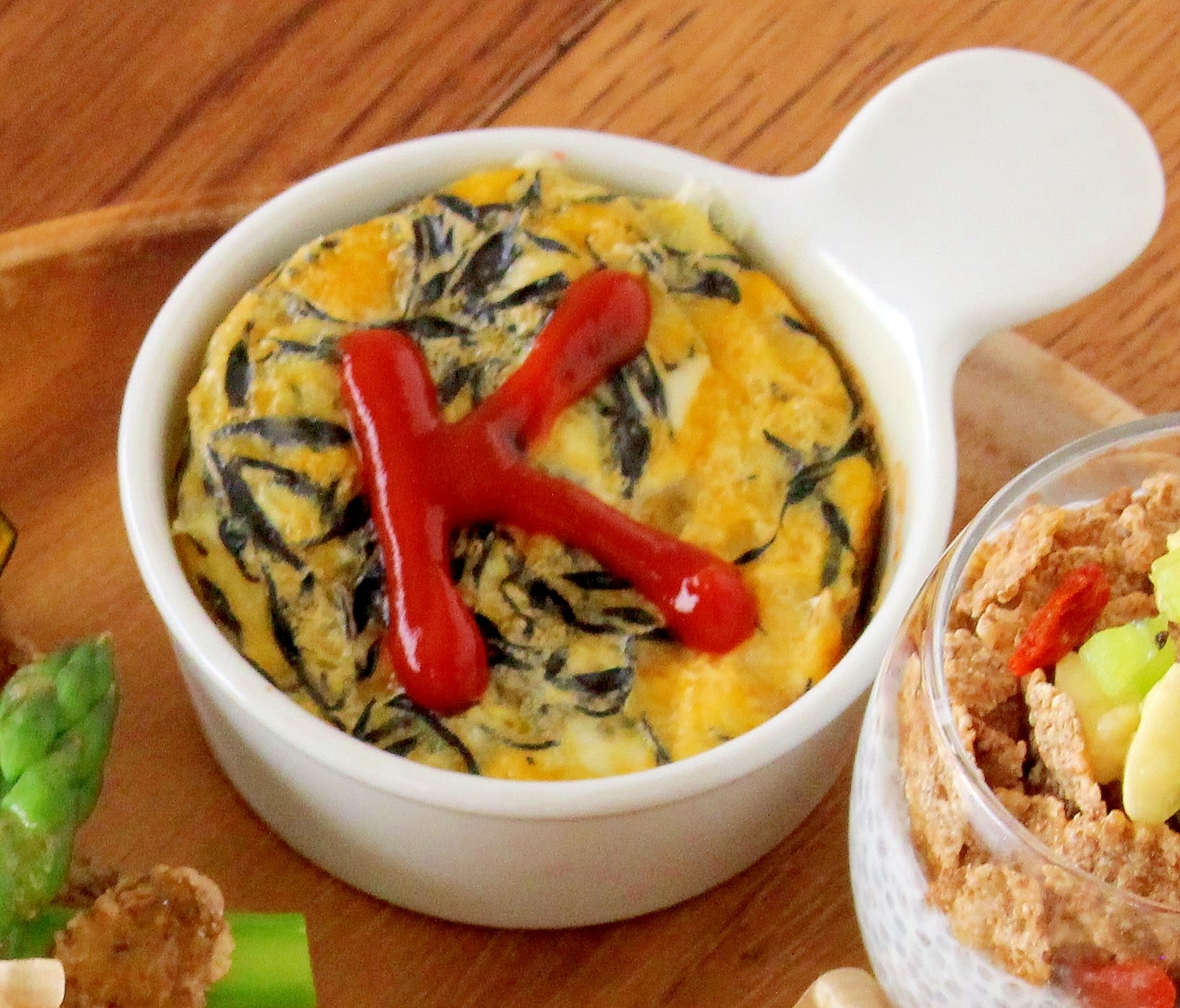 ブランタルトのひじきエッグココット レシピ・作り方 by 管理栄養士